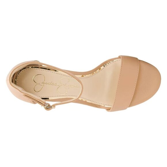Jessica Simpson Hazzu Tan Heeled Sandals Size:9 / 40 - Picture 6 of 6